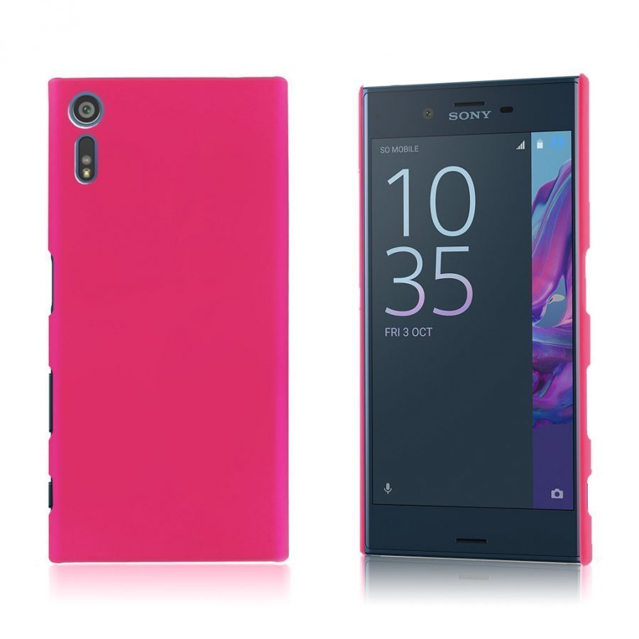 Sund Sony Xperia Xz Kuminen Kuori Kuuma Pinkki