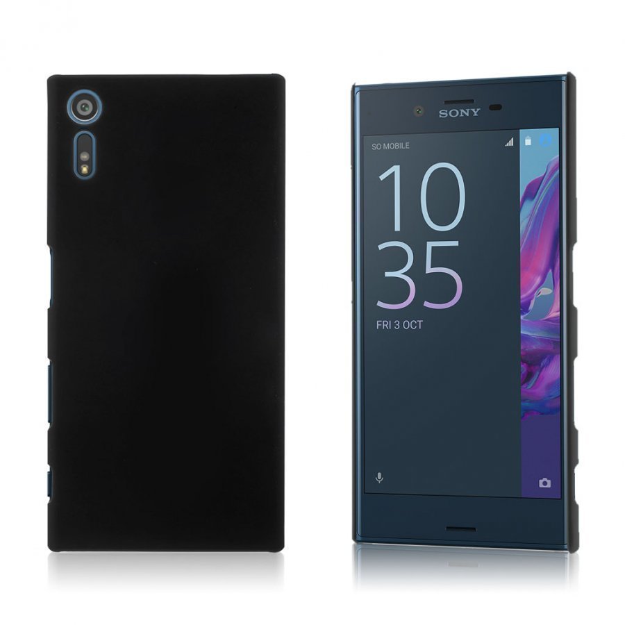 Sund Sony Xperia Xz Kuminen Kuori Musta