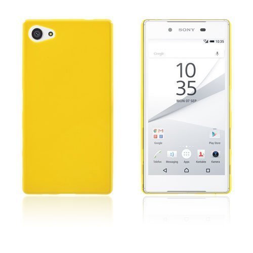 Sund Sony Xperia Z5 Compact Kuori Keltainen