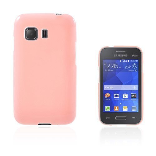 Sund Vaaleanpunainen Samsung Galaxy Young 2 Suojakuori