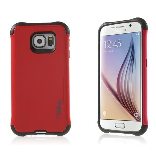 Super Cool Samsung Galaxy S6 Suojakuori Punainen
