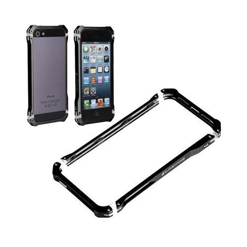 Superior Musta Iphone 5 Alumiininen Bumper Suojakehys