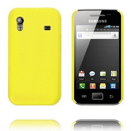 Supreme Keltainen Samsung Galaxy Ace Suojakuori