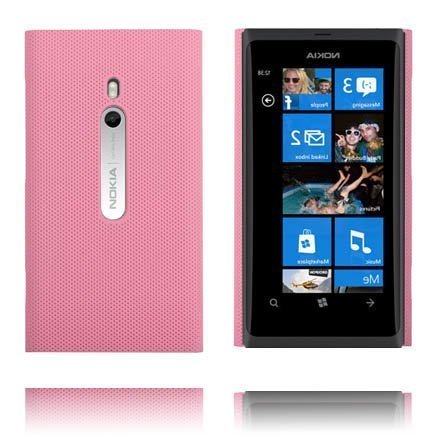 Supreme Vaaleanpunainen Nokia Lumia 800 Suojakuori