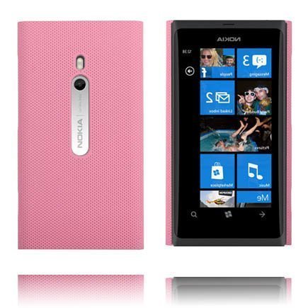Supreme Vaaleanpunainen Nokia Lumia 800 Suojakuori