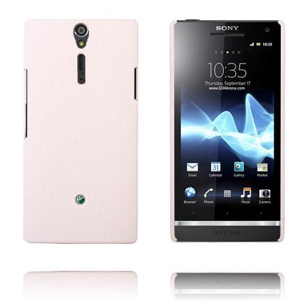 Supreme Valkoinen Sony Xperia S Suojakuori
