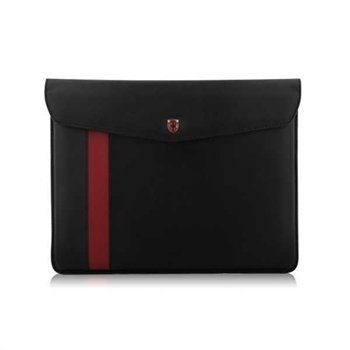 Swiss Leatherware Diplomat Case iPad iPad 2 iPad 3 iPad 4 Motorola Xoom Musta