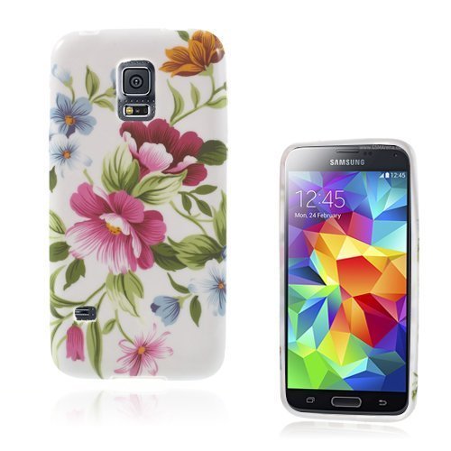 Symphony Pinkit Kukat Samsung Galaxy S5 Mini Suojakuori