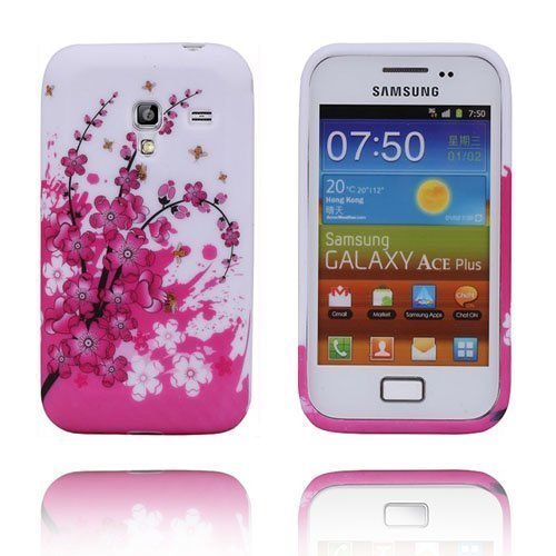 Symphony Pinkki Samsung Galaxy Ace Plus Suojakuori