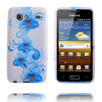 Symphony Sininen Puutarha Samsung Galaxy S Advance Silikonikuori