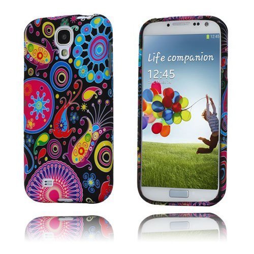 Symphony Tumma Kuviointi Samsung Galaxy S4 Suojakotelo