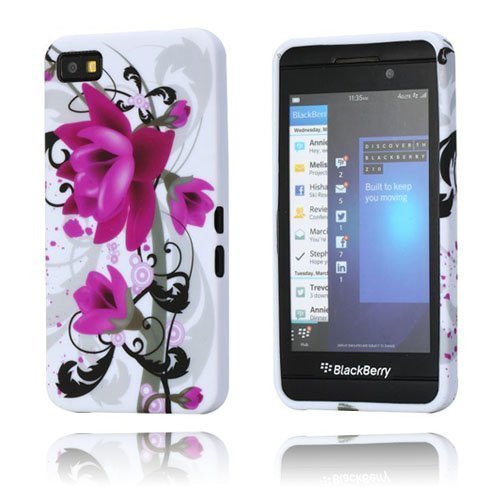 Symphony Violetit Kukat Blackberry Z10 Suojakotelo