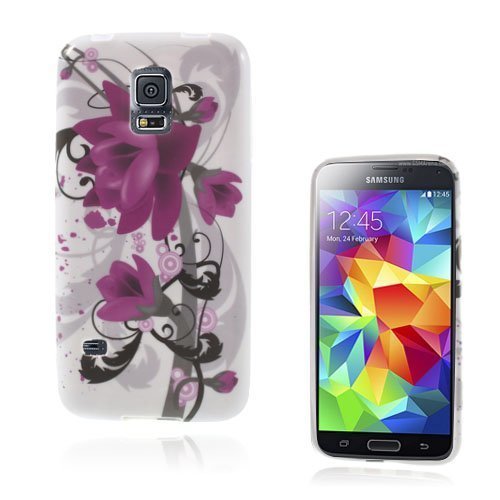 Symphony Violetit Kukat Samsung Galaxy S5 Mini Suojakuori