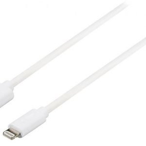 Synkronointi- ja latauskaapeli Lightning uros USB A uros 1 00 m valkoinen