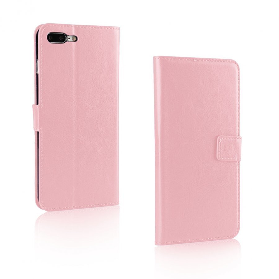 Sørensen Iphone 7 Plus Nahkakotelo Läpällä Pinkki