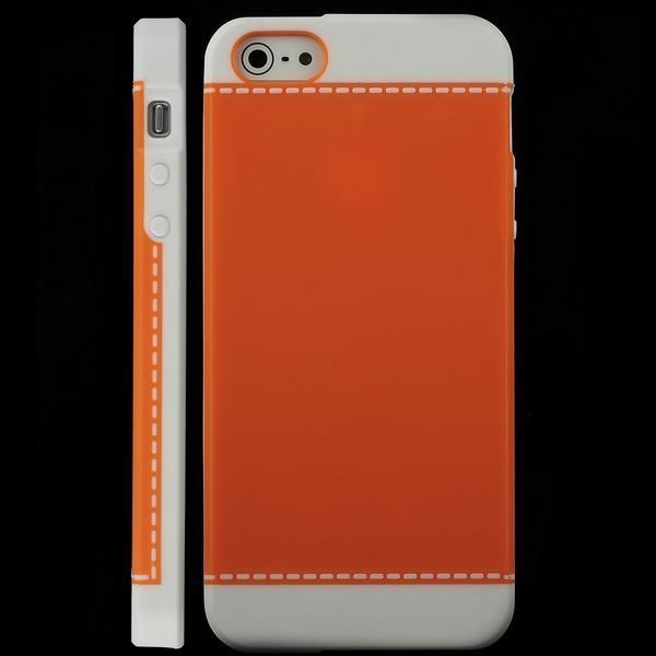 Tailormade Oranssi Iphone 5 Silikonikuori