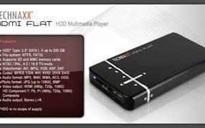 Technaxx HDMI FLAT Hard Disk Drive Multimedia Player 2