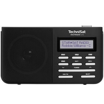 TechniSat DigitRadio 210 DAB/DAB+ Radio Black / Silver
