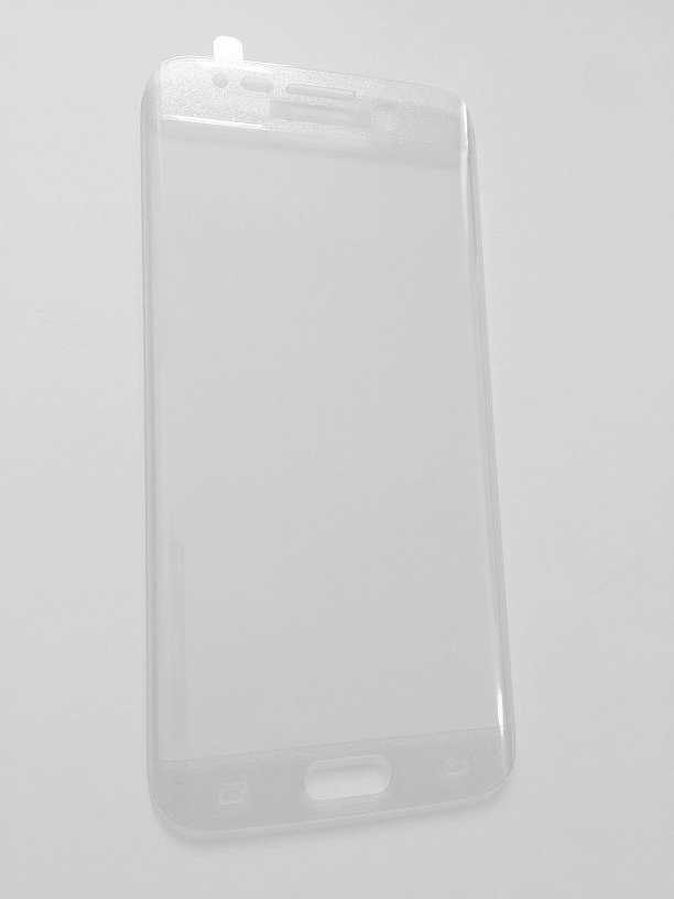 Tempered Glass Iskunkestävä Panssarilasi Samsung Galaxy S6 Edge G925 Kaareva koko näytön suoja