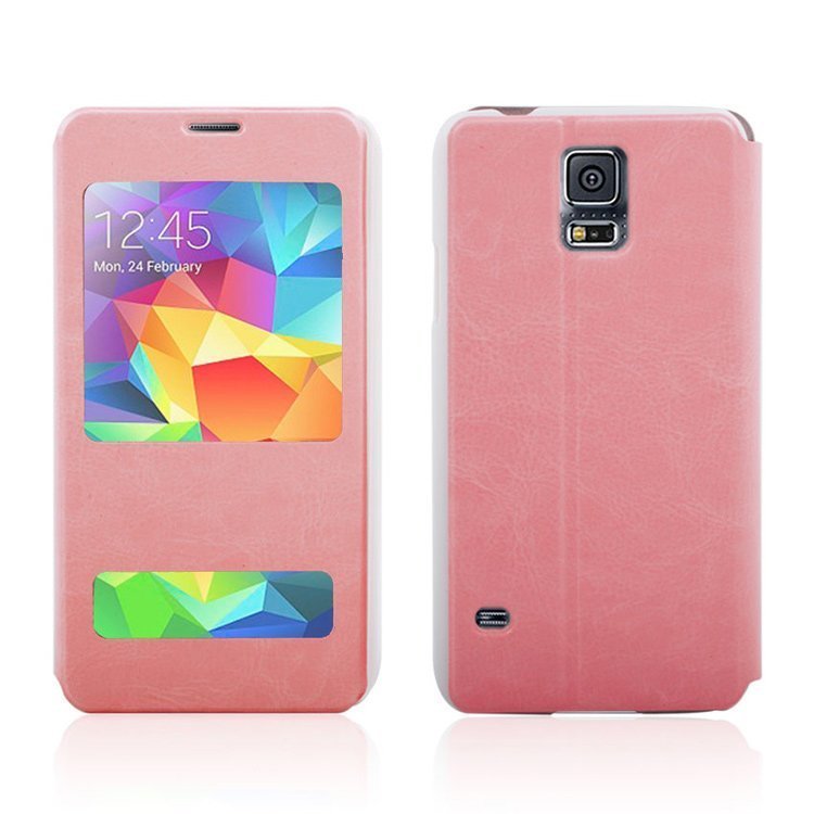 Tokyo Pinkki Samsung Galaxy S5 Nahkakotelo