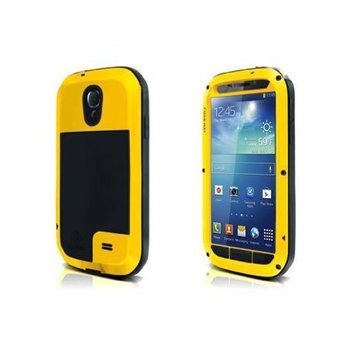 Total Keltainen Samsung Galaxy S4 Suojakuori