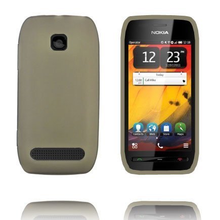 Tpu Muovinen Harmaa Nokia 603 Suojakuori