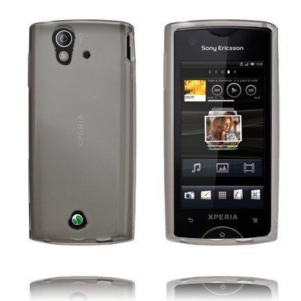 Tpu Muovinen Harmaa Sony Ericsson Xperia Ray Suojakuori