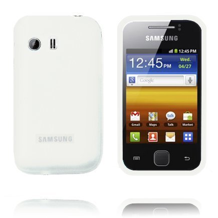 Tpu Muovinen Läpikuultava Valkoinen Samsung Galaxy Y Suojakuori