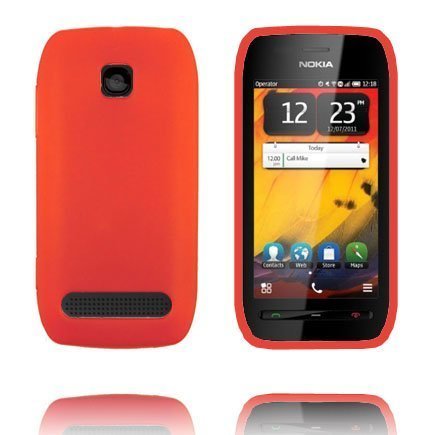 Tpu Muovinen Oranssi Nokia 603 Suojakuori