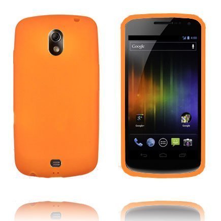 Tpu Muovinen Oranssi Samsung Galaxy Nexus Suojakuori