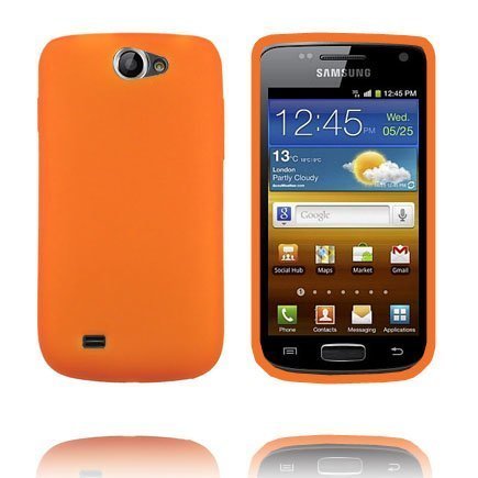 Tpu Muovinen Oranssi Samsung Galaxy W Suojakuori