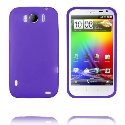 Tpu Muovinen Violetti Htc Sensation Xl Suojakuori