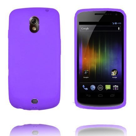 Tpu Muovinen Violetti Samsung Galaxy Nexus Suojakuori