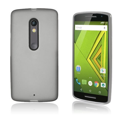 Tpu Pehmeä Kuori Motorola Moto X Play Harmaa