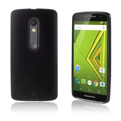 Tpu Pehmeä Kuori Motorola Moto X Play Musta