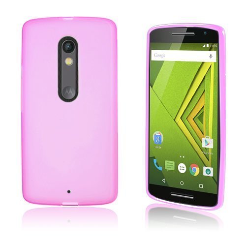 Tpu Pehmeä Kuori Motorola Moto X Play Pinkki