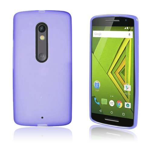 Tpu Pehmeä Kuori Motorola Moto X Play Purple