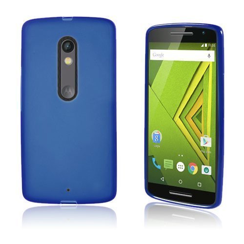 Tpu Pehmeä Kuori Motorola Moto X Play Sininen