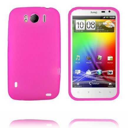 Tpu Shell Kuuma Pinkki Htc Sensation Xl Suojakuori