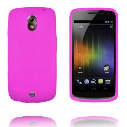 Tpu Shell Kuuma Pinkki Samsung Galaxy Nexus Suojakuori