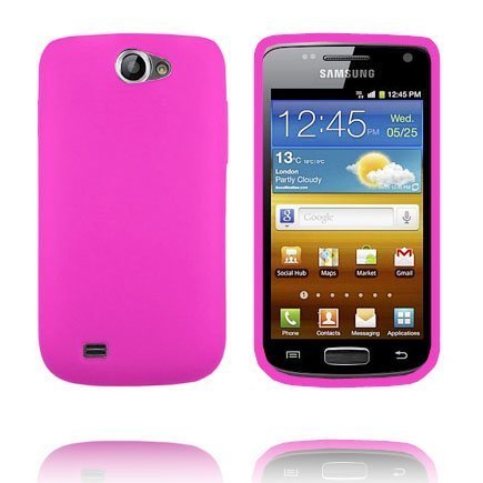 Tpu Shell Kuuma Pinkki Samsung Galaxy W Suojakuori