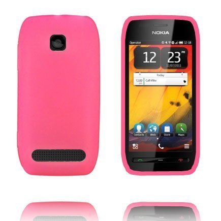 Tpu Shell Pinkki Nokia 603 Suojakuori