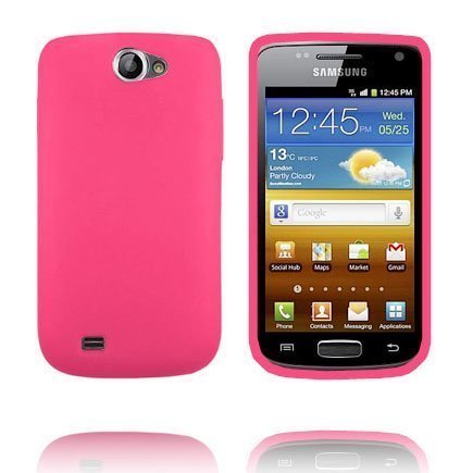 Tpu Shell Pinkki Samsung Galaxy W Suojakuori