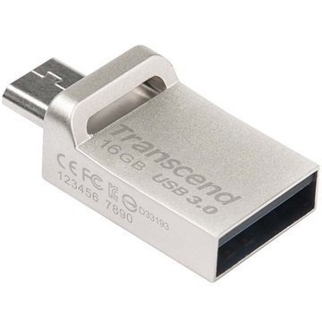 Transcend JetFlash 880S Dual USB-Muistitikku 16Gt