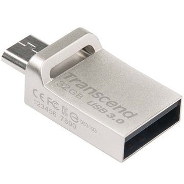 Transcend JetFlash 880S Dual USB-Muistitikku 32Gt