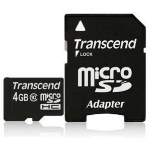 Transcend microSDHC 4GB Class 10