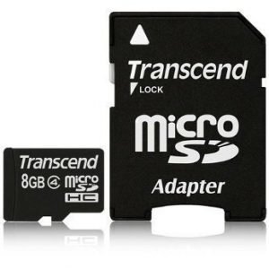 Transcend microSDHC 8GB Class 4