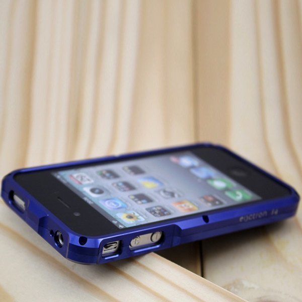 Tron S4 Iphone 4 Alumiininen Suojakehys Sininen
