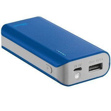 Trust Primo 4400mAh Power Bank & Flashlight Blue