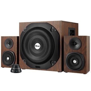 Trust Vigor 2.1 Subwoofer Speaker Set Brown